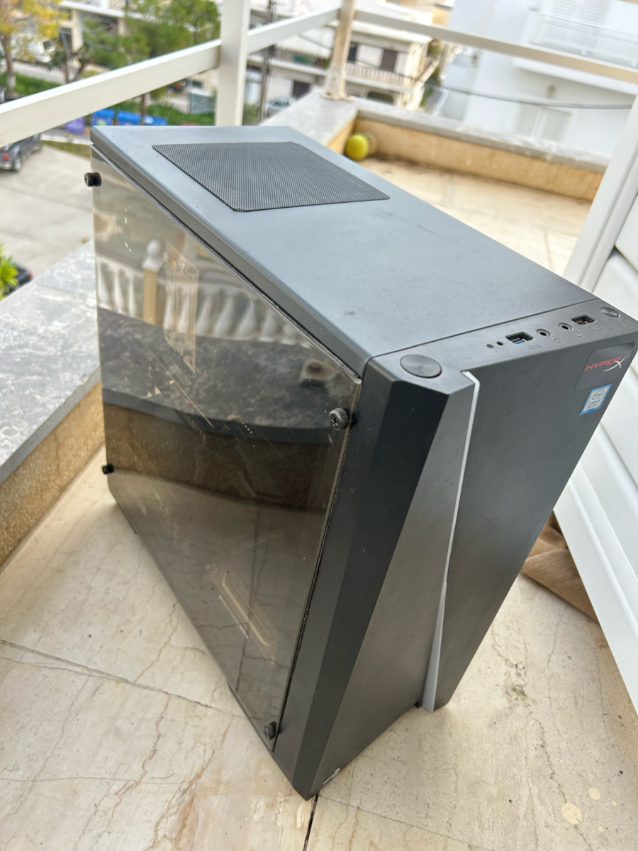 Aerocool Cylon Mini Tempered Glass Gaming Mini Tower Κουτί Υπολογιστή με Πλαϊνό Παράθυρο και RGB Φωτισμό Μαύρο