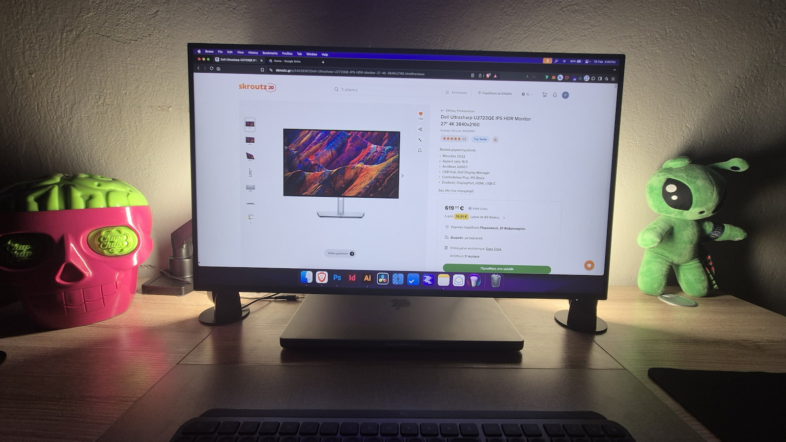Dell U2723QE 27インチ 4Kモニター HDR USB-C HUB Dell U2723QE 4K