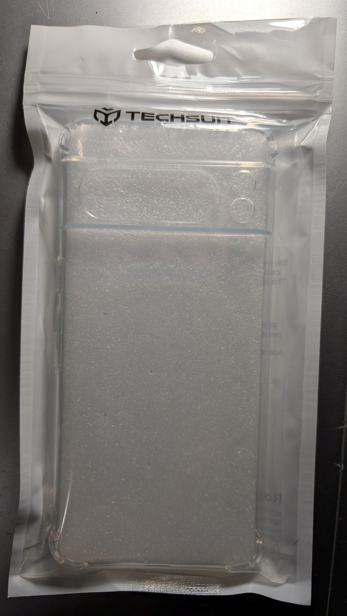 Techsuit Shockproof Clear Umschlag Rückseite Silikon Transparent (Google Pixel 8 Pro)