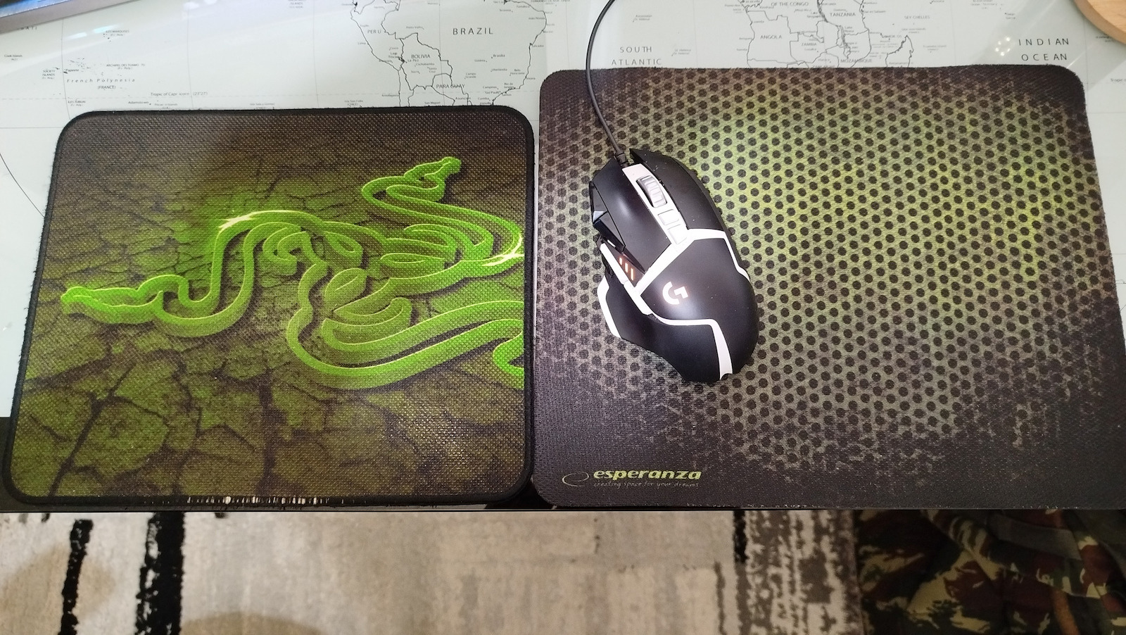 Esperanza EGP102K Gaming Mouse Pad (300mm) Μαύρο