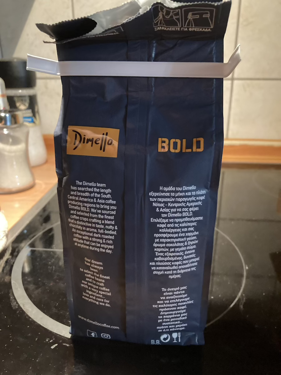 Dimello Филтърно Кафе Bold Classic Смляно 250гр