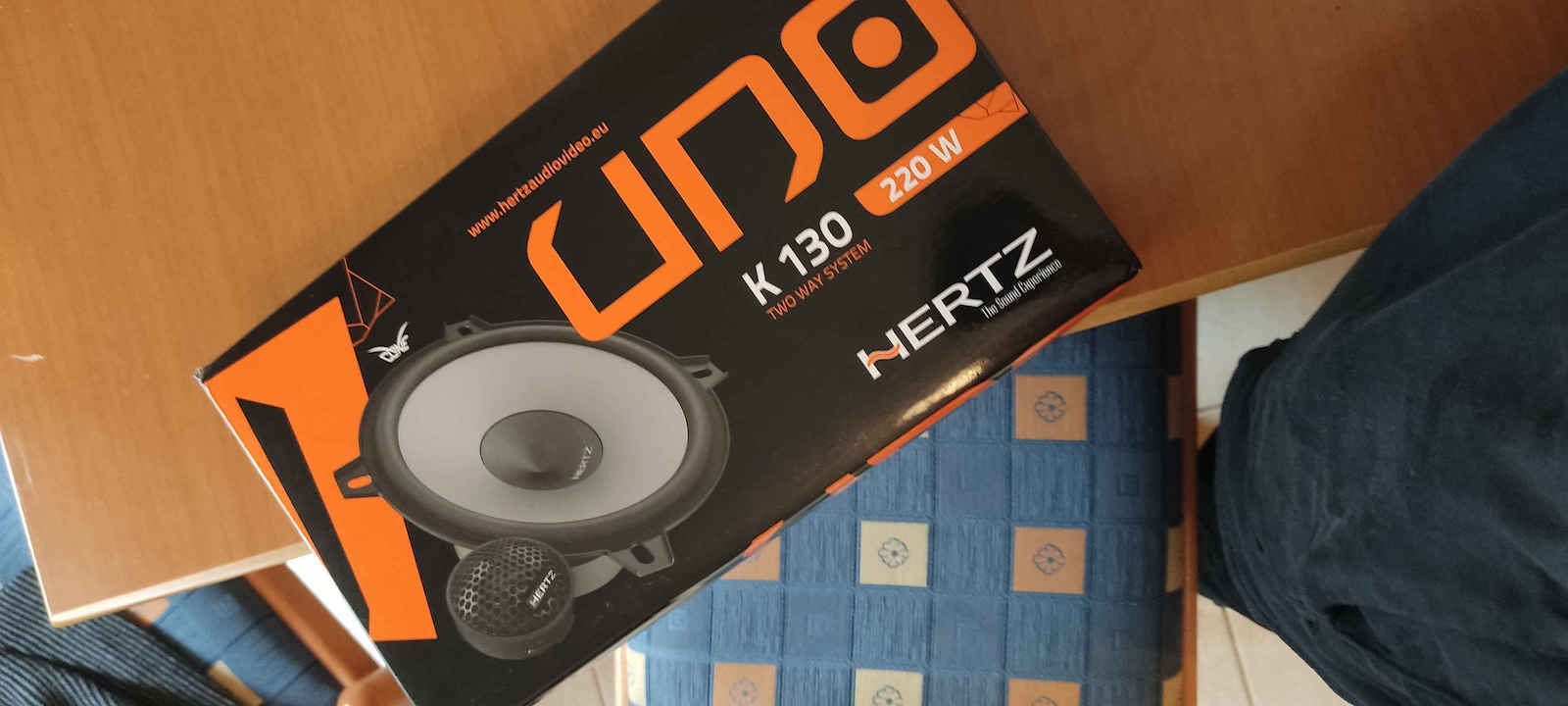 Hertz Uno K 130 Σετ Ηχεία Αυτοκινήτου Διαιρούμενα 5" με 55W RMS (Woofer)