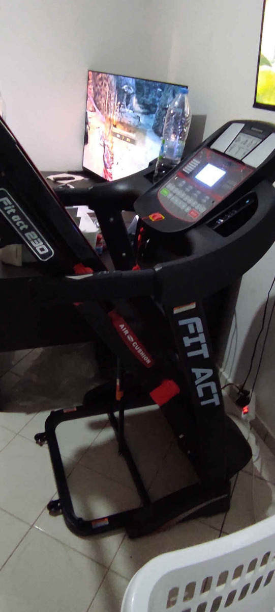 Fit Fit Act 230 2.25hp Ηλεκτρικός Αναδιπλούμενος Διάδρομος Γυμναστικής για Χρήστη έως 125kg