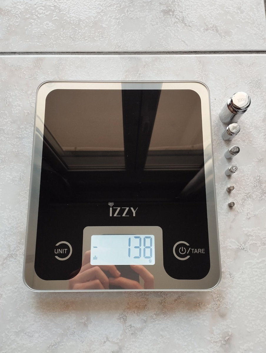 Izzy IZ-7004 Digital Kitchen Scale up to 10kg Green