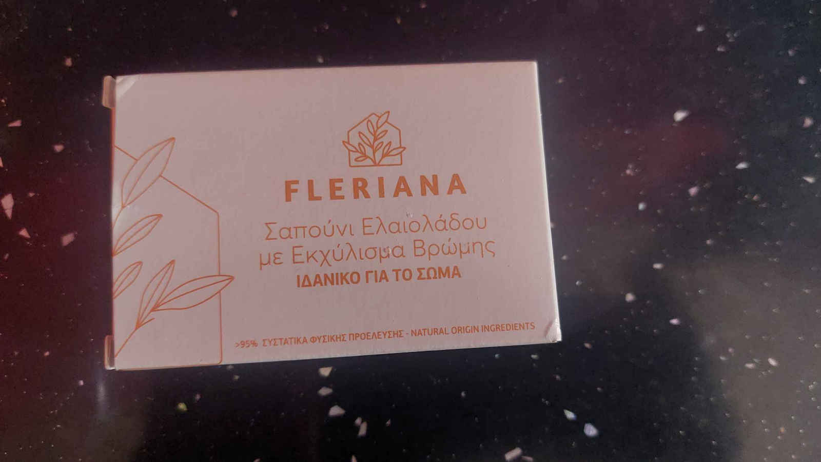 Fleriana Seife Bar Olivenöl mit Haferextrakt 100gr