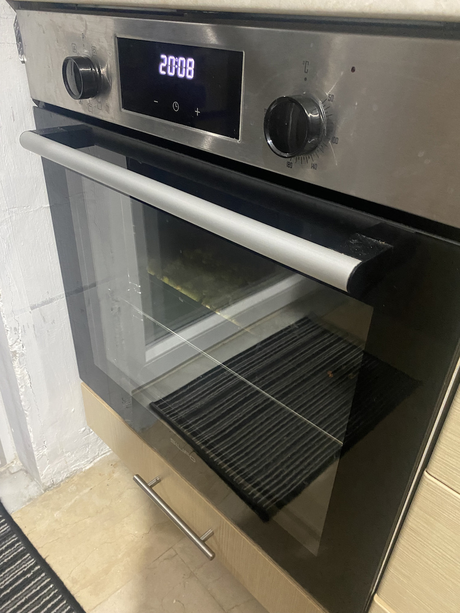 Silifo Φούρνος άνω Πάγκου 76lt Π56εκ. Inox