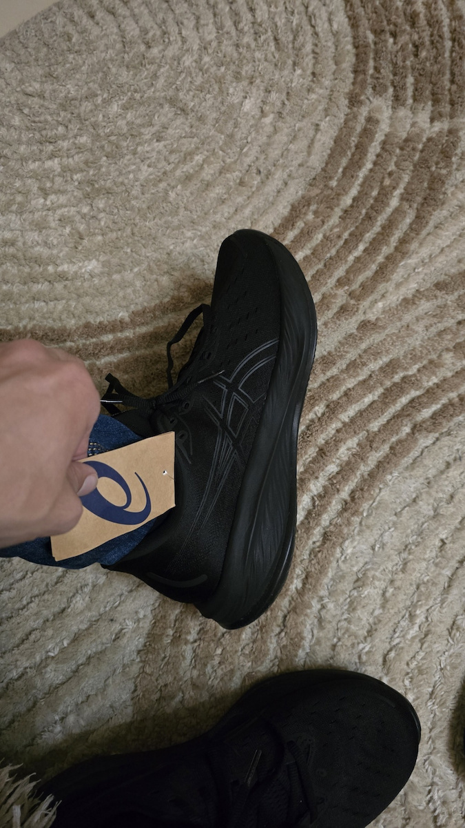 Gel-Cumulus 26 Ανδρικά Αθλητικά Παπούτσια Running Μαύρα