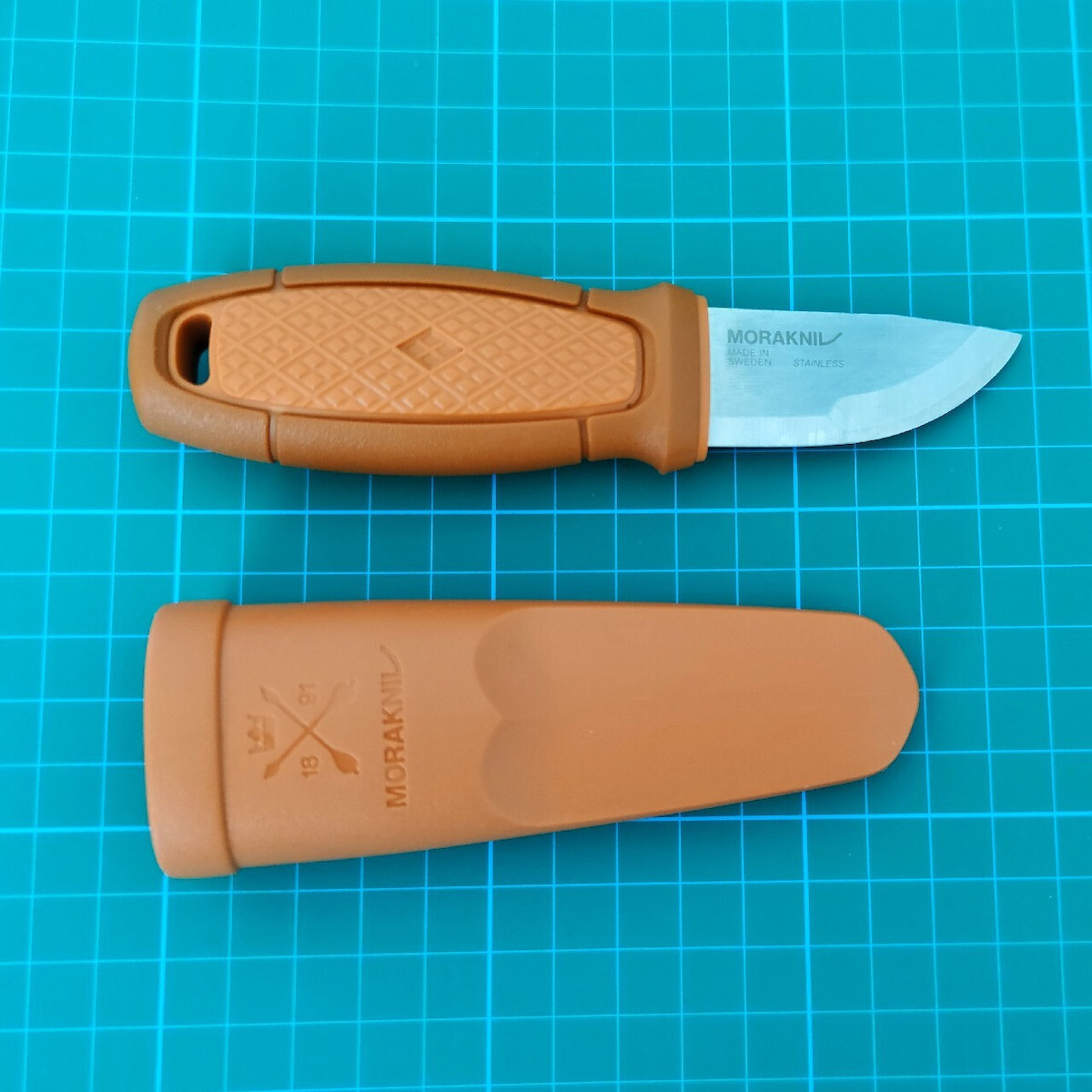 Morakniv Eldris Μαχαίρι Μαύρο σε Θήκη