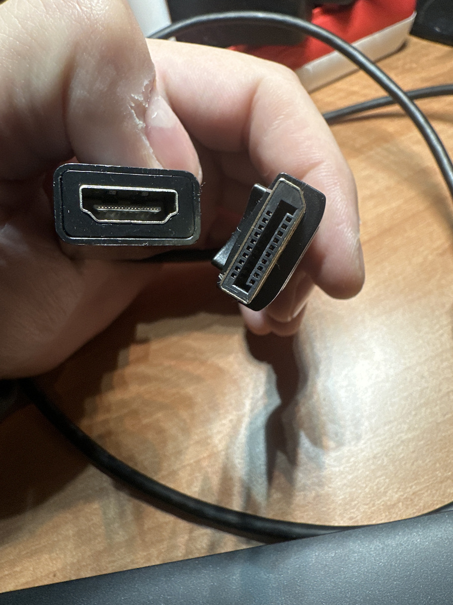 ATC Μετατροπέας DisplayPort male σε HDMI female 1τμχ 02.002.0004