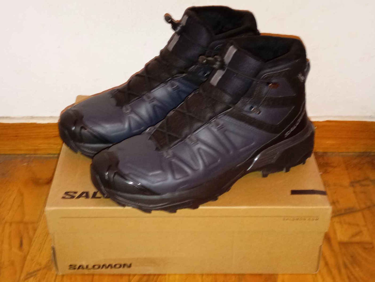 Salomon X Ultra Snowpilot Men's Hiking Boots Waterproof Black / Phantom / Castlerock