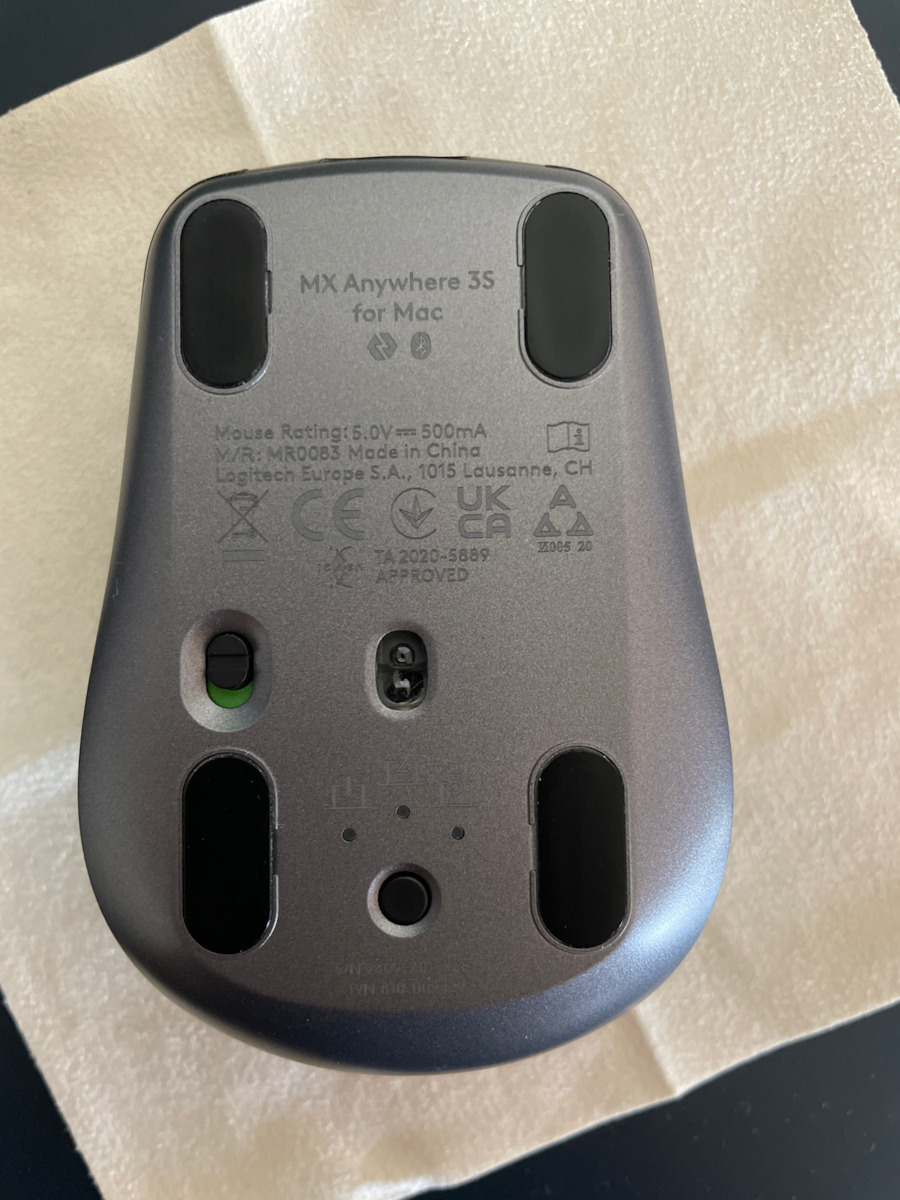 Logitech MX Anywhere 3S Kabellos Maus Gray