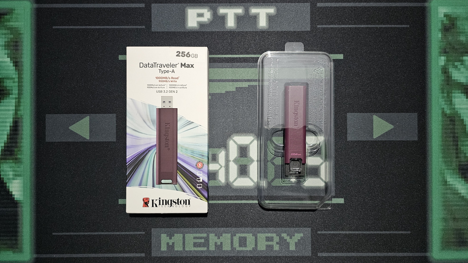 Kingston DataTraveler Max 1TB USB 3.2 Stick Κόκκινο