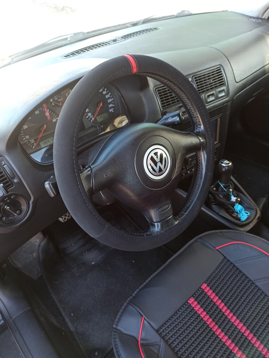 Simoni Racing Car Steering Wheel Cover with Diameter 37-39cm Microfiber Black