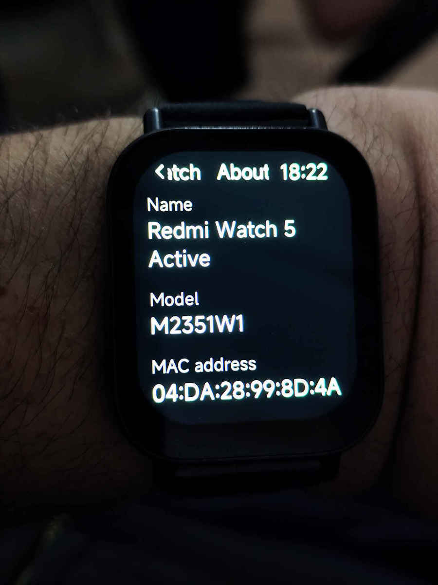 Xiaomi Redmi Watch 5 Active 49mm Αδιάβροχο με Παλμογράφο (Matte Silver)
