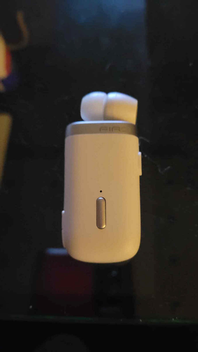 Firo H18 In-Ear Bluetooth-Freisprecheinrichtung Kopfhörer Revers Weiß