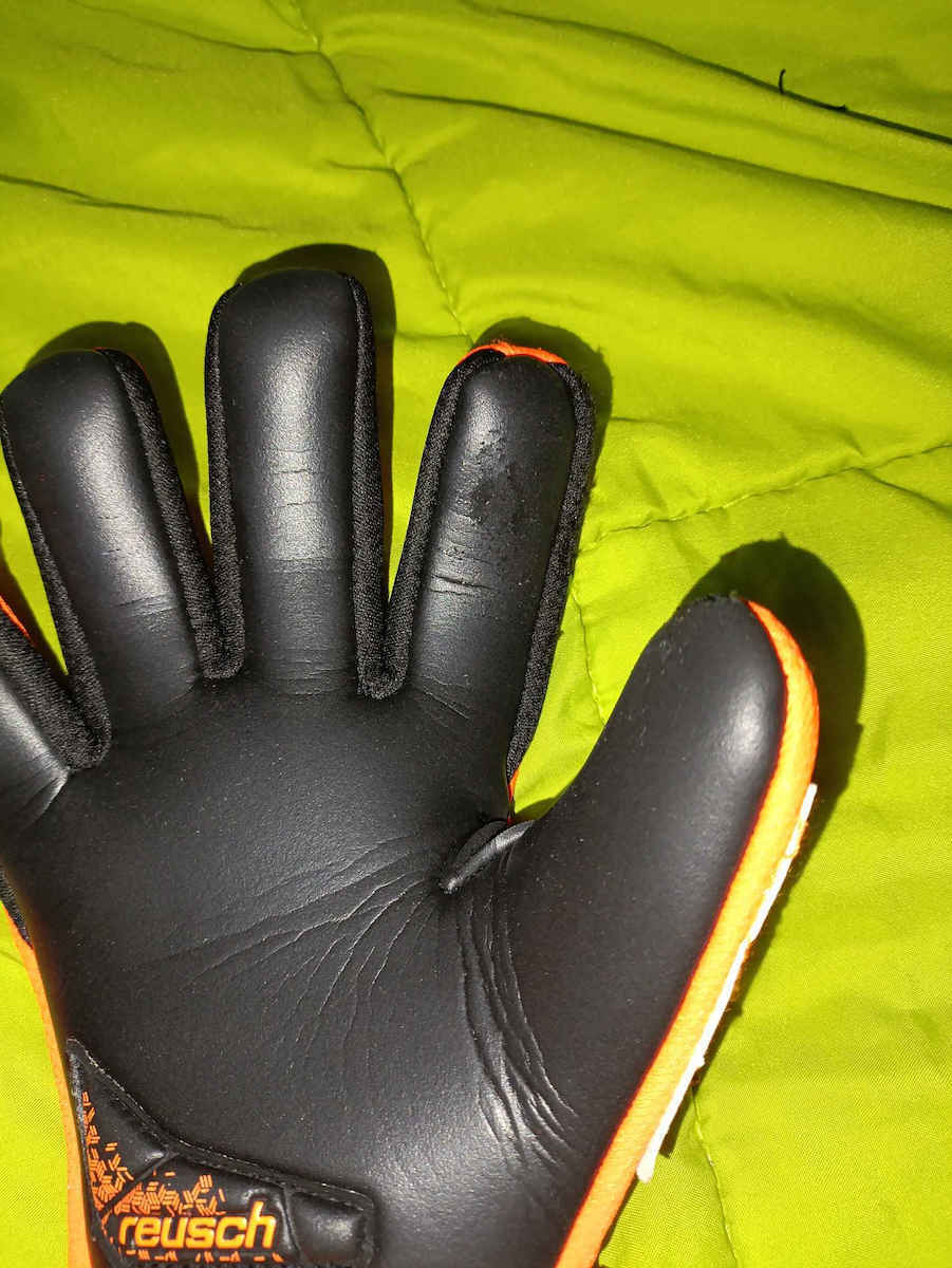 Reusch Attrakt Infinity Nc Jnr Goalkeeper Gloves Kids Orange