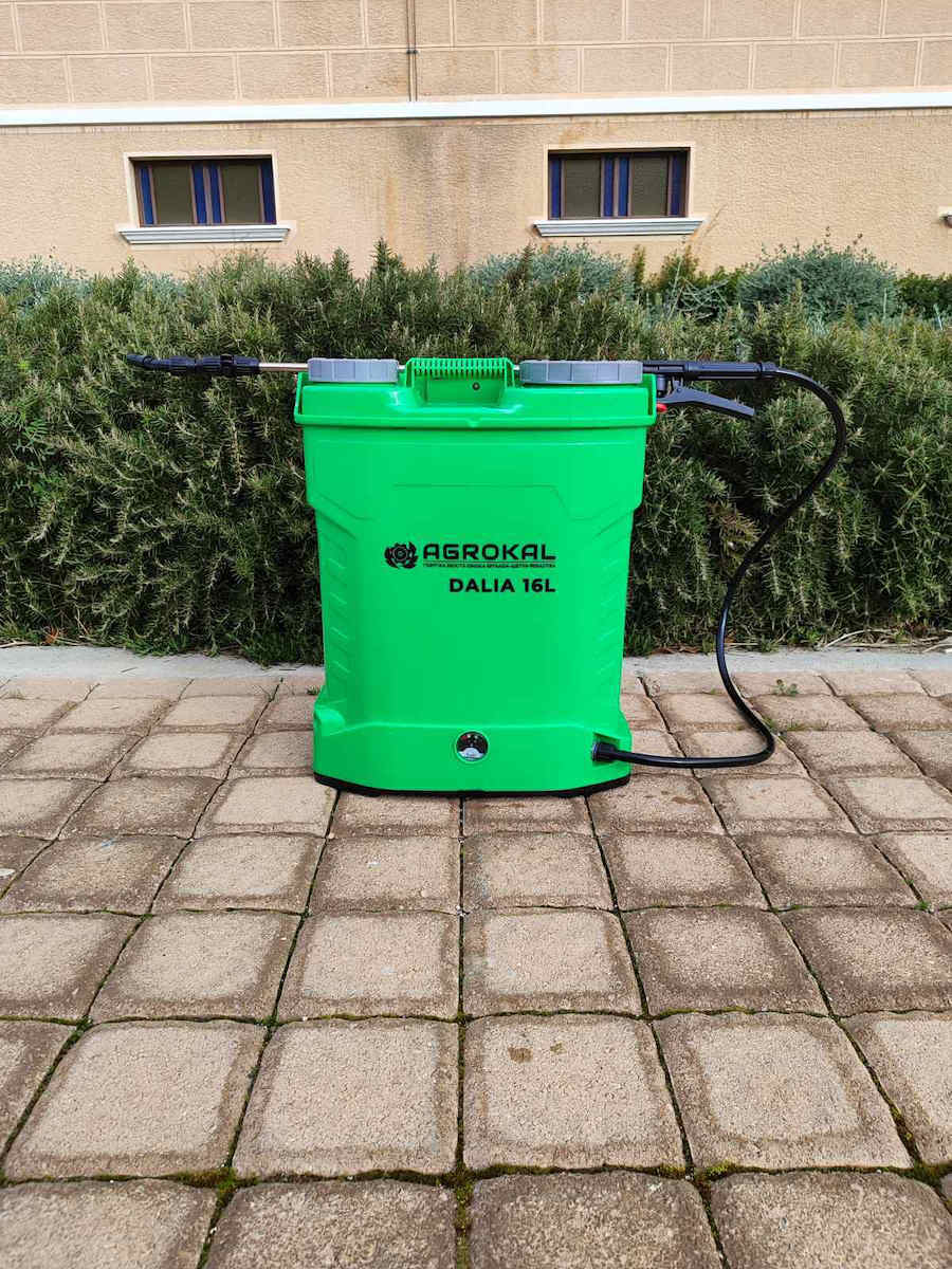 Agrokal Elettra Sprayer 12V with Battery 8Ah with Capacity 16lt 5.5bar