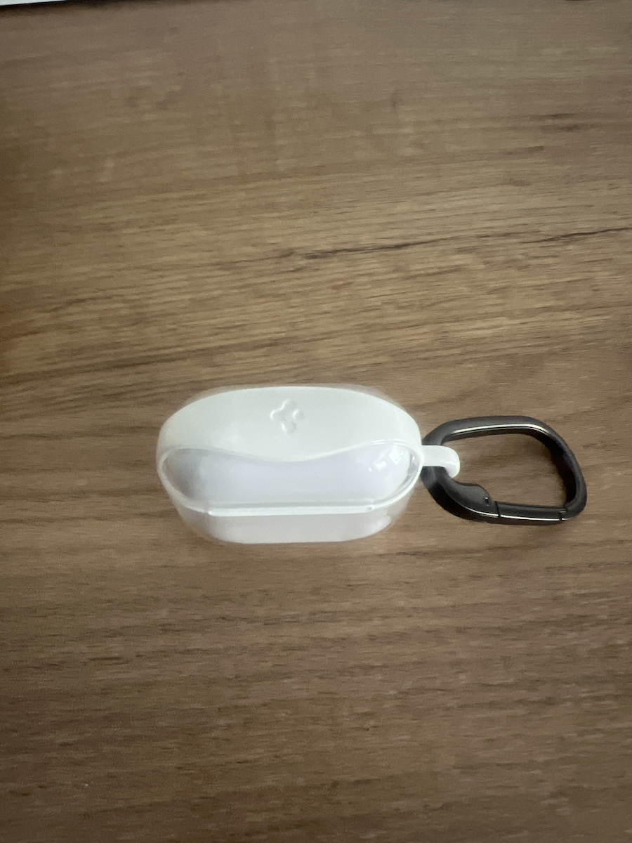 Spigen Ultra Hybrid Silicone Case with Keychain White for Nothing Ear (2)