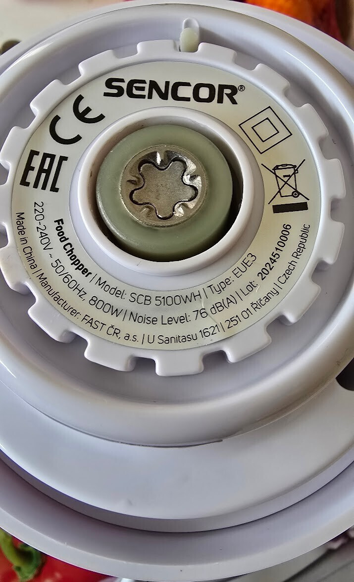 Sencor Mini Chopper Multi 500W mit 1l Behälter Weiß