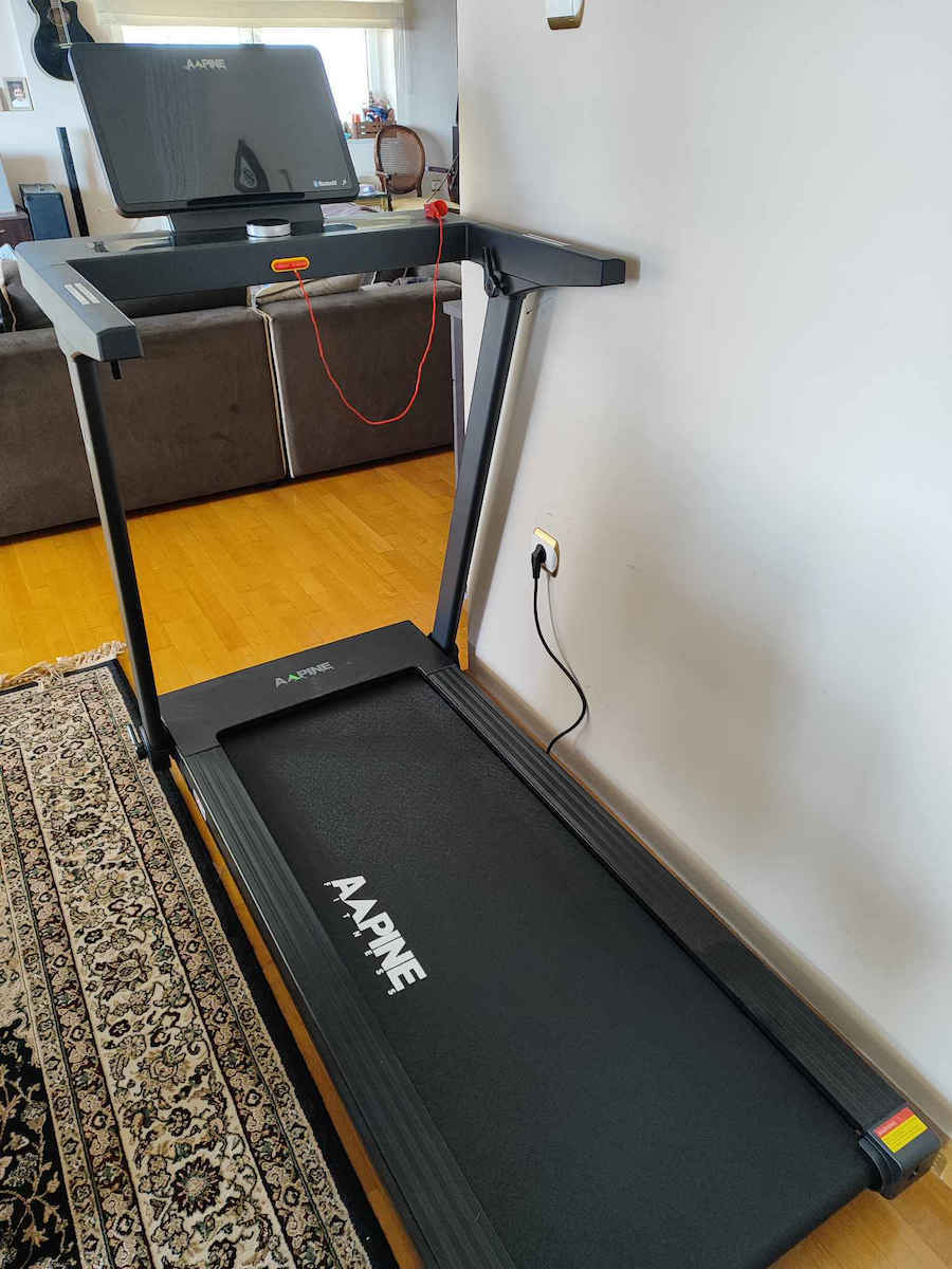 Alpine Fitness Slim 2.5hp Електрическа Бягаща Пътека за Потребител до 120кг