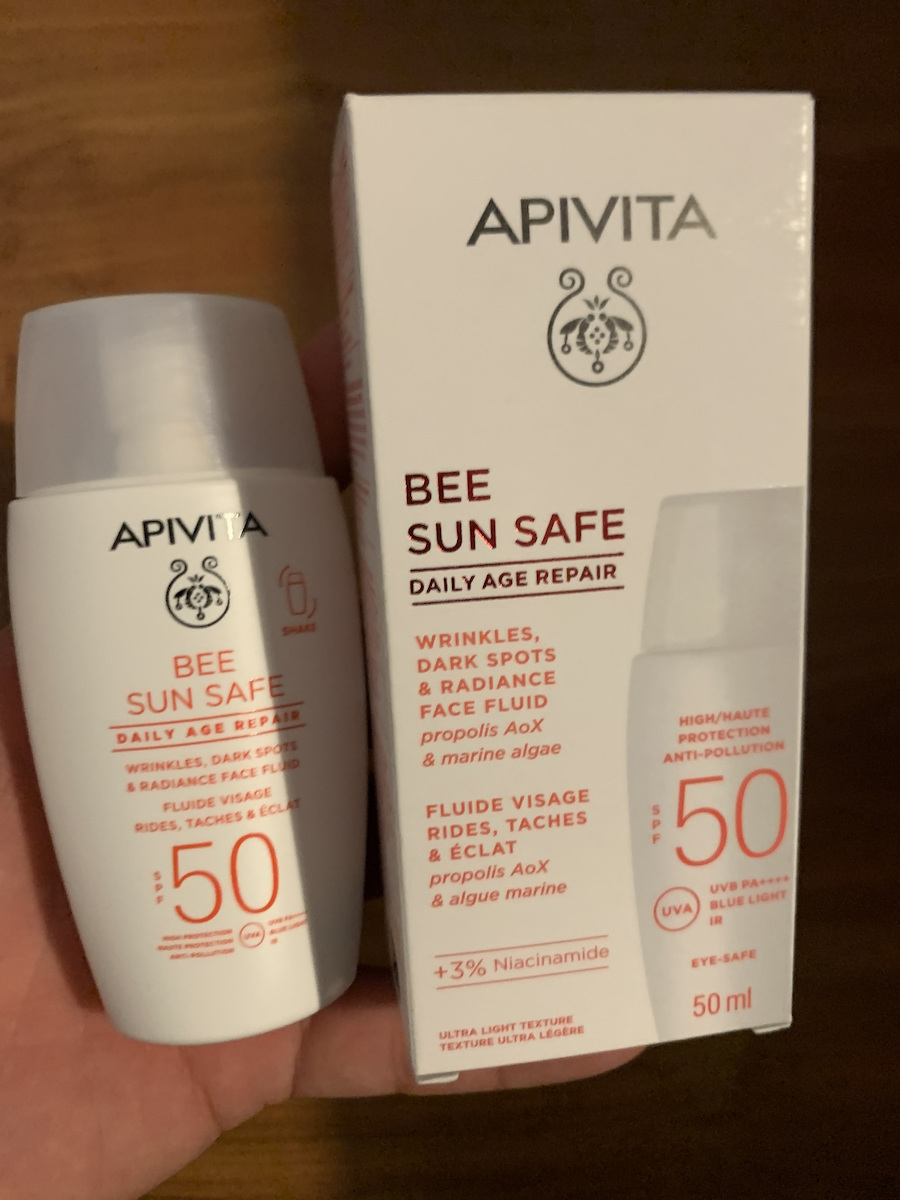 Apivita Bee Sun Safe Daily Age Repair Αντηλιακό Προσώπου SPF50 50ml