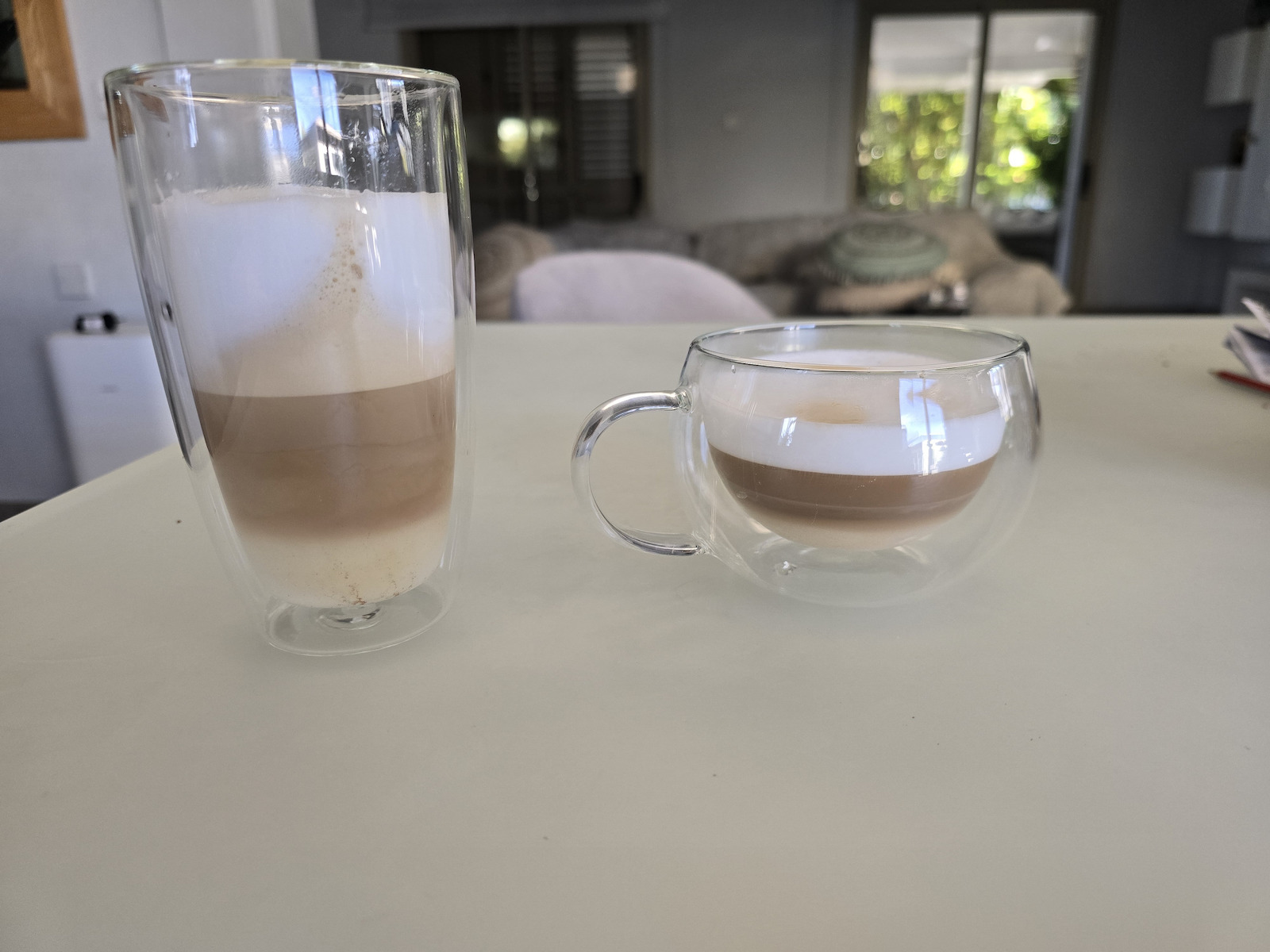 Lamart Σετ Φλιτζάνια Cappuccino Γυάλινα Διάφανα 270ml 2τμχ