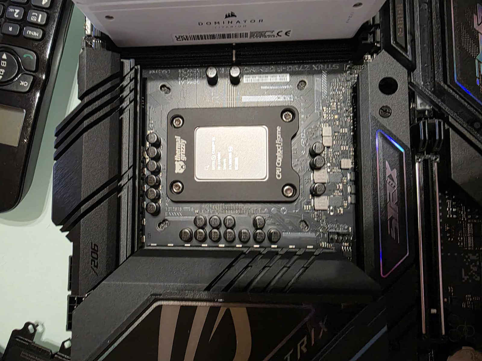 Thermal Grizzly Cpu Контактна Рамка Intel 1700 Черна