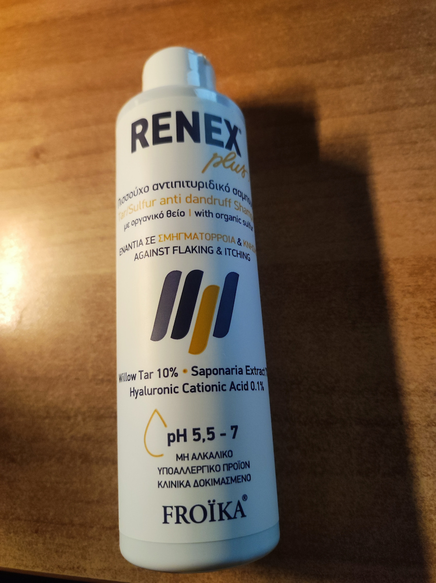 Froika Renex Plus Σαμπουάν κατά της Πιτυρίδας για Λιπαρά Μαλλιά 400ml