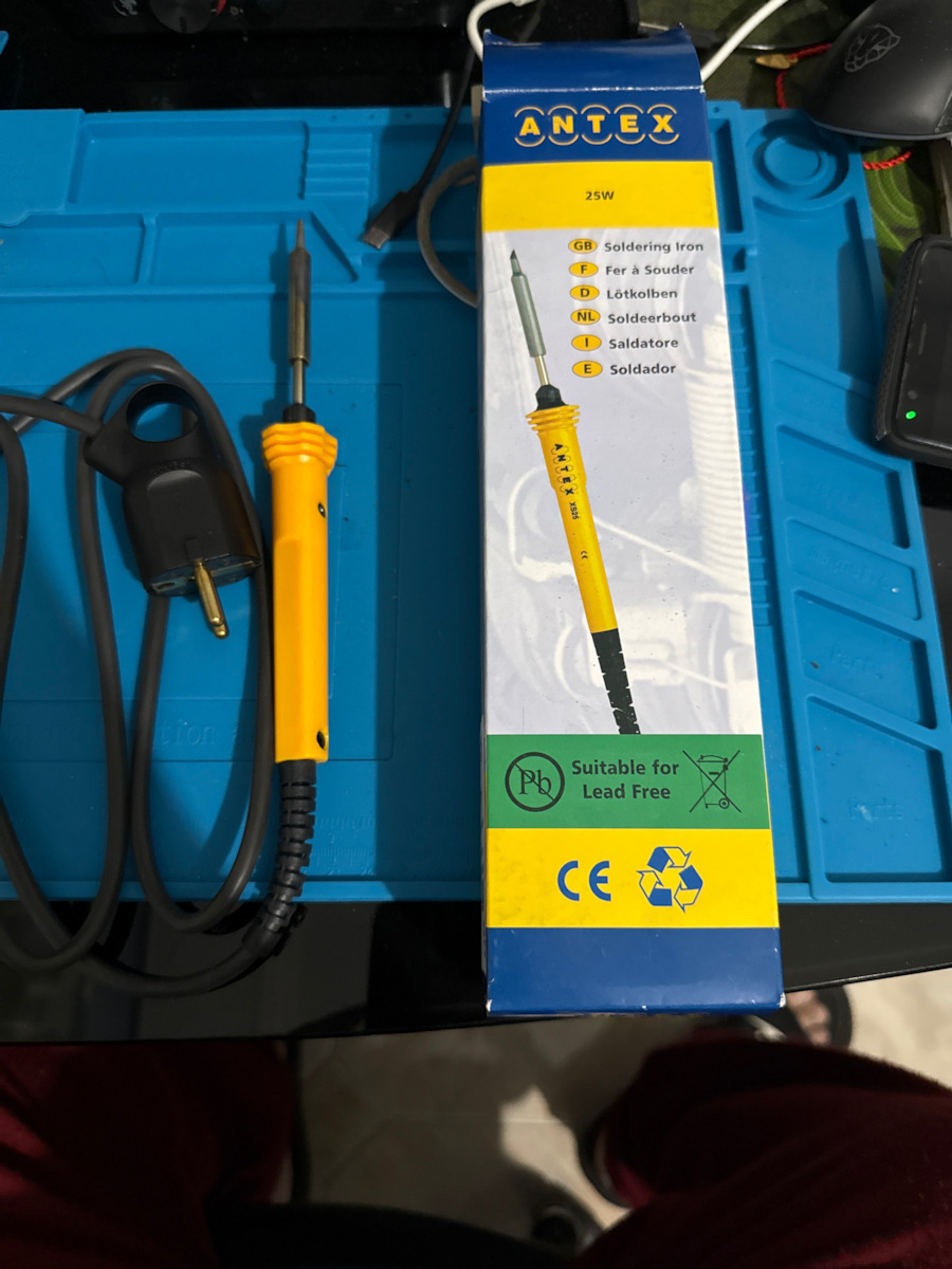 Antex XS25 Soldering Iron Electric 25W