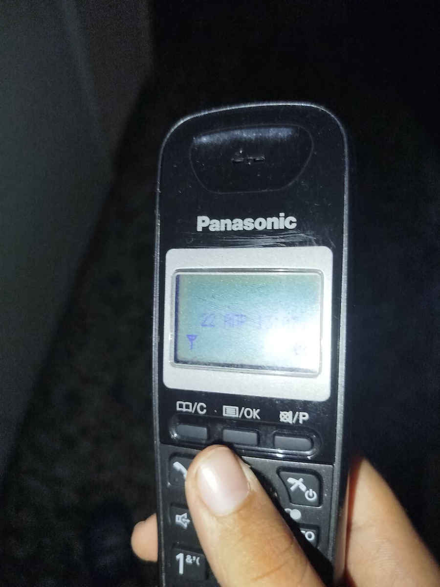 Panasonic KX-TG2511 Ασύρματο Τηλέφωνο με Ελληνικό Μενού Metallic Gray