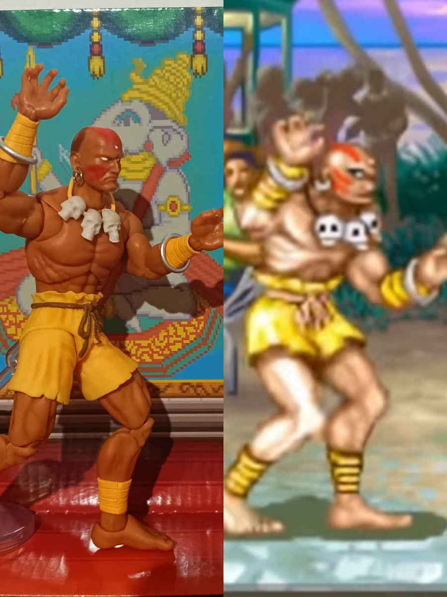 Jada Toys Ultra Street Fighter: Street Fighter Ii - Dhalsim Φιγούρα Δράσης ύψους 15εκ. σε Κλίμακα 1:12