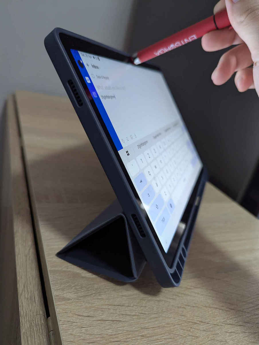 Tech-Protect Sc Pen Flip Cover Navy Μπλε (Galaxy Tab A9+)