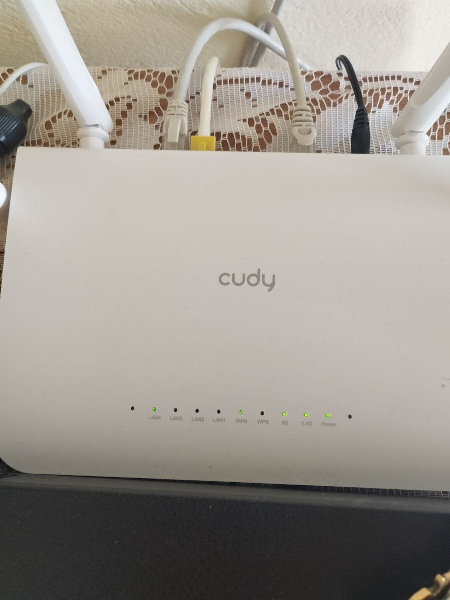 Cudy WR1300 v1 Ασύρματο Router Wi‑Fi 5 με 5 Θύρες Gigabit