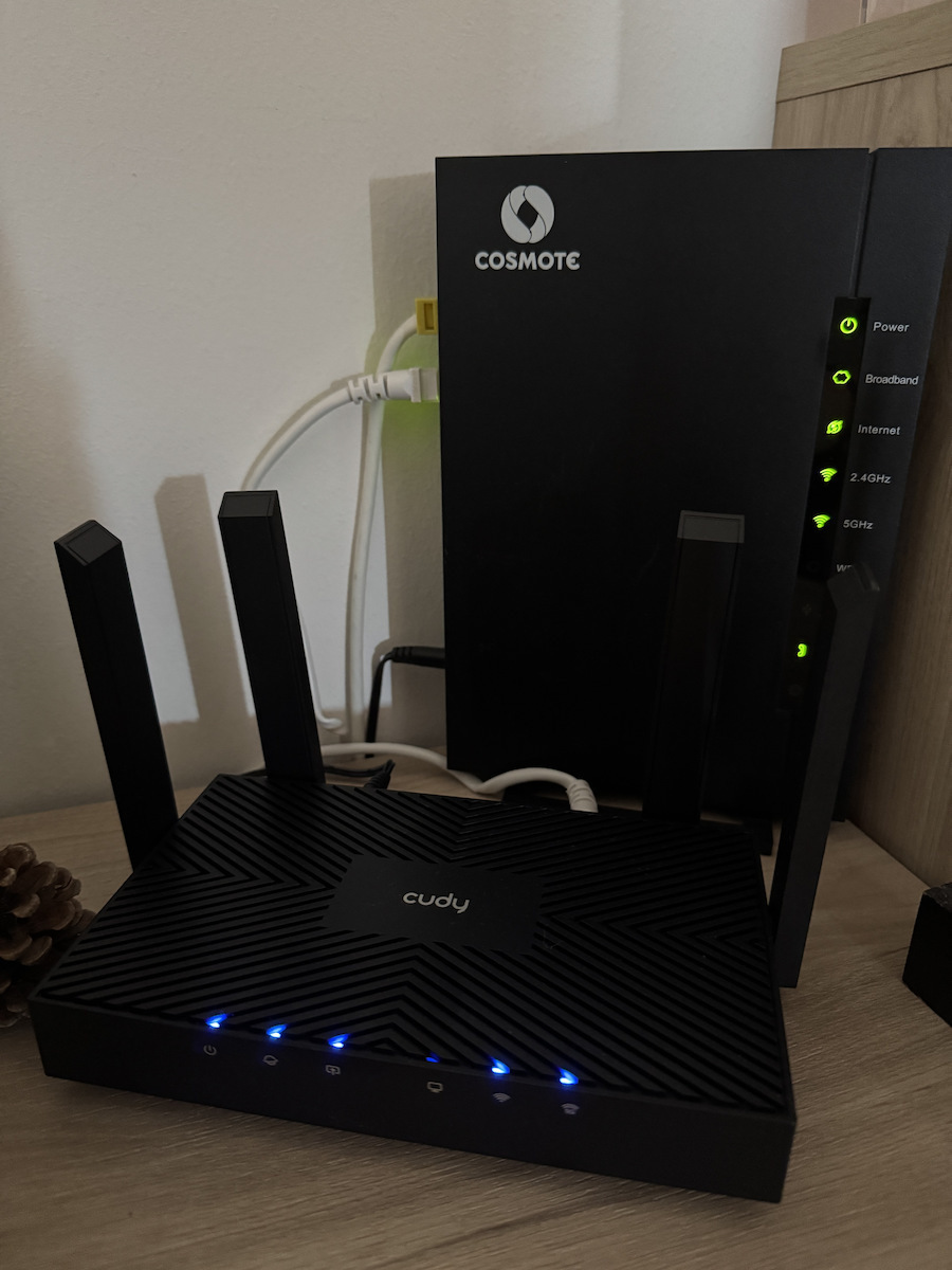 Cudy WR3000 v1 Ασύρματο Router Wi‑Fi 6 με 3 Θύρες Gigabit