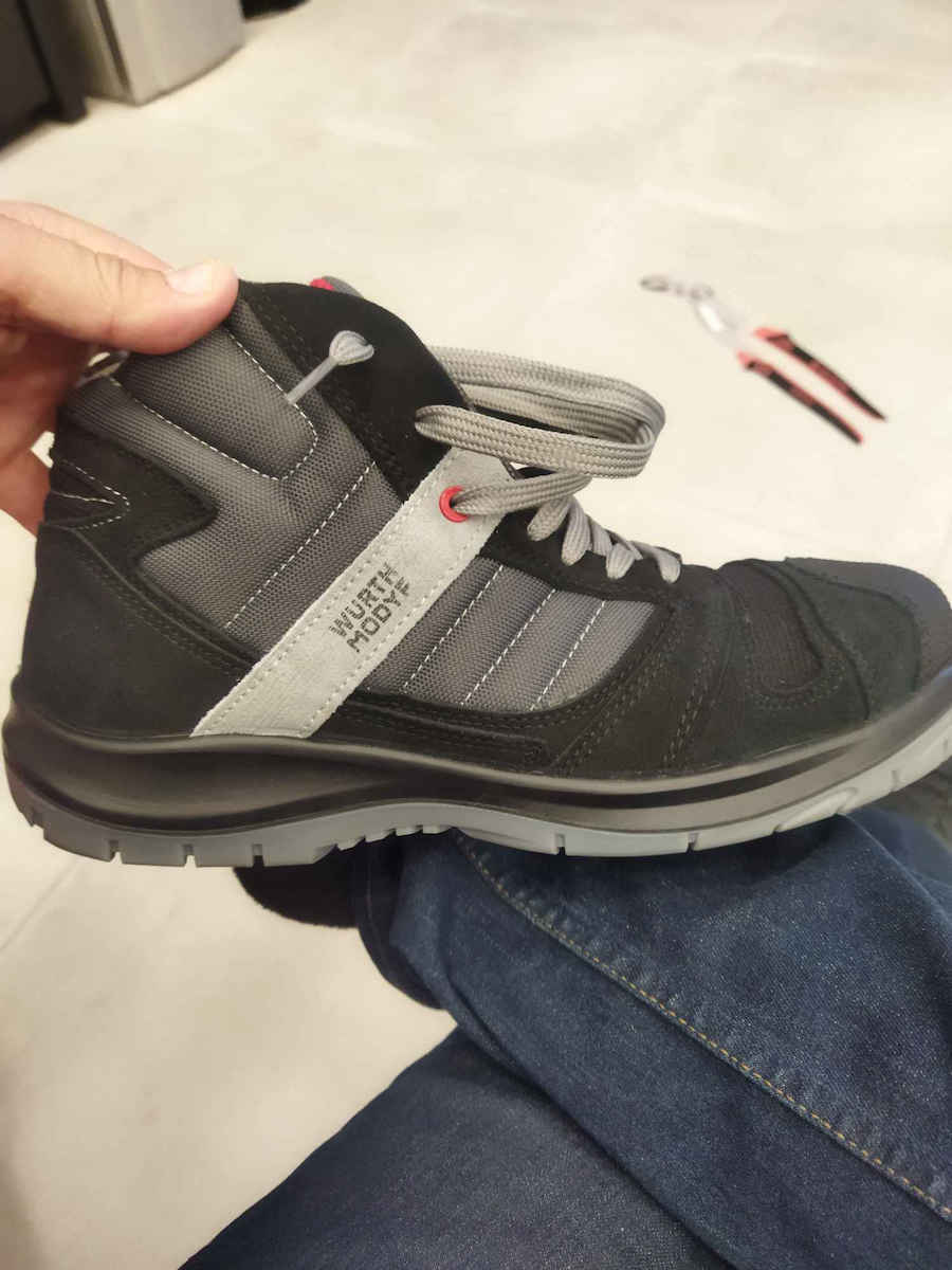 Wurth Stretch X Stiefel Sicherheit Schwarz S3 mit Zertifizierung SRC