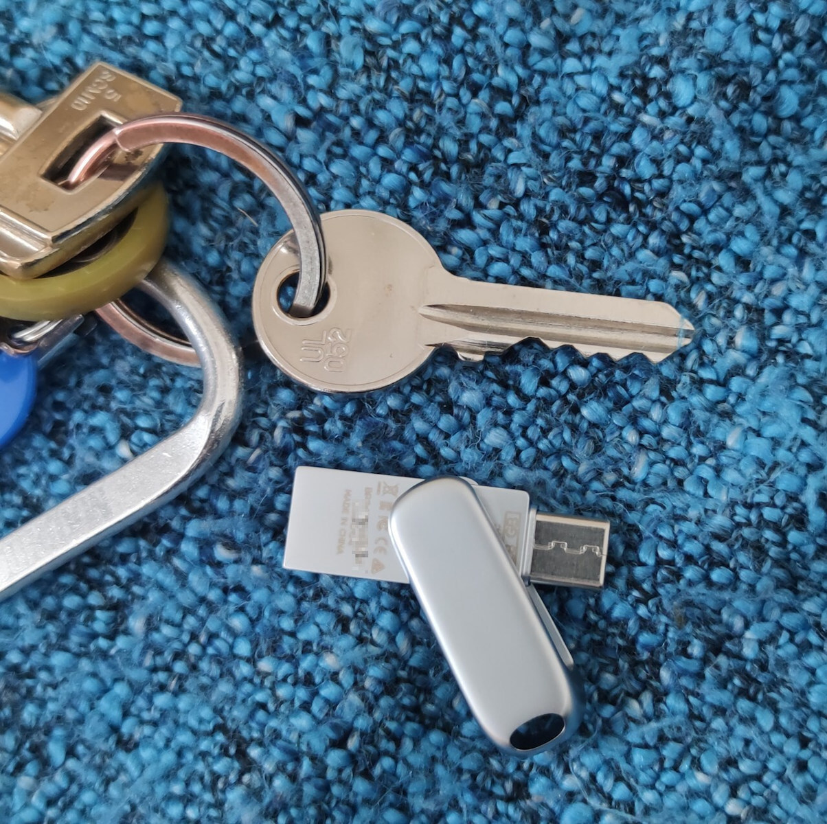 Sandisk Ultra Dual Drive Luxe 32GB USB 3.1 Stick with connection USB-A & USB-C Silver