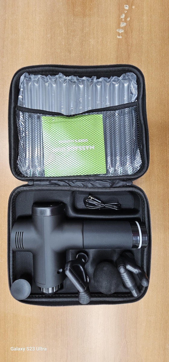 ACP Gun Massage for the Legs, the Body & the Hands with Vibration