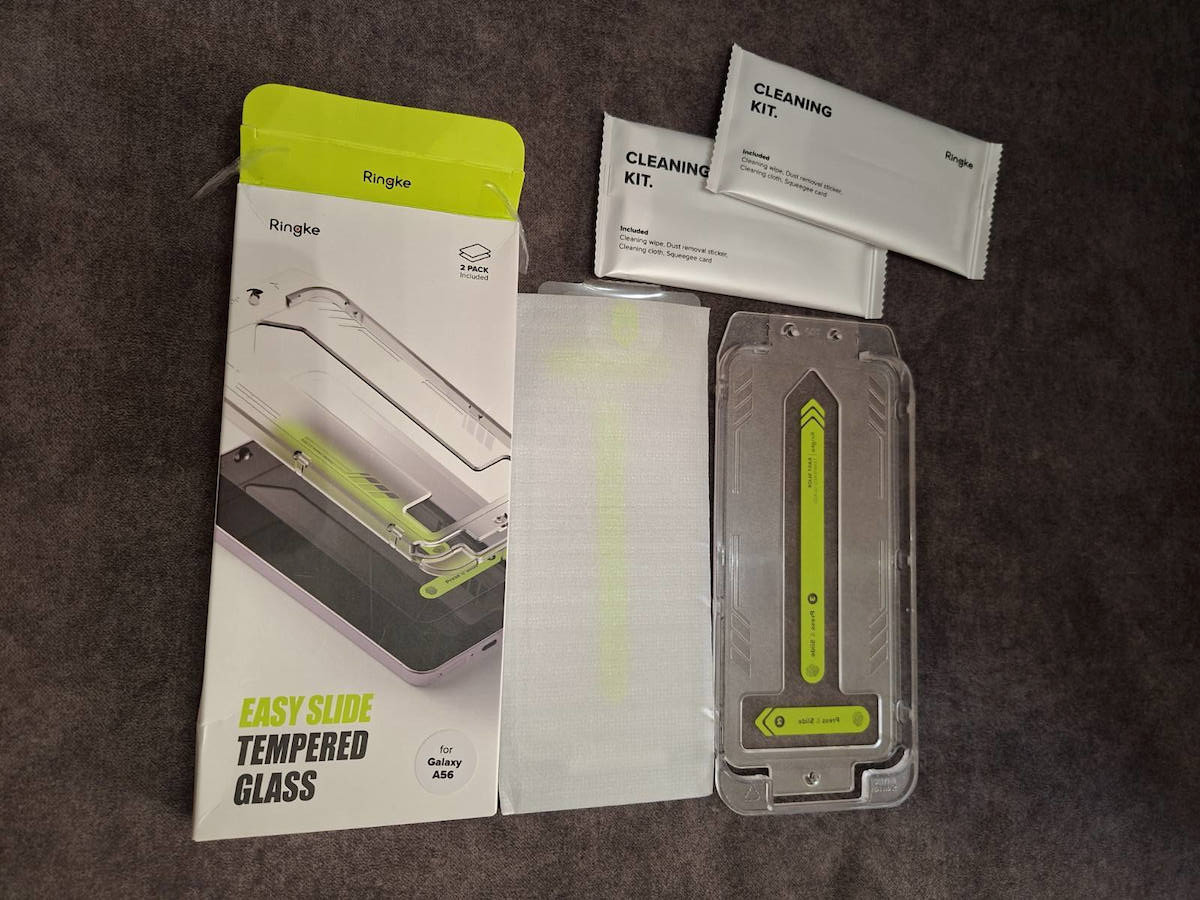 Ringke Easy Slide Tempered Glass 2pcs (Galaxy A56)