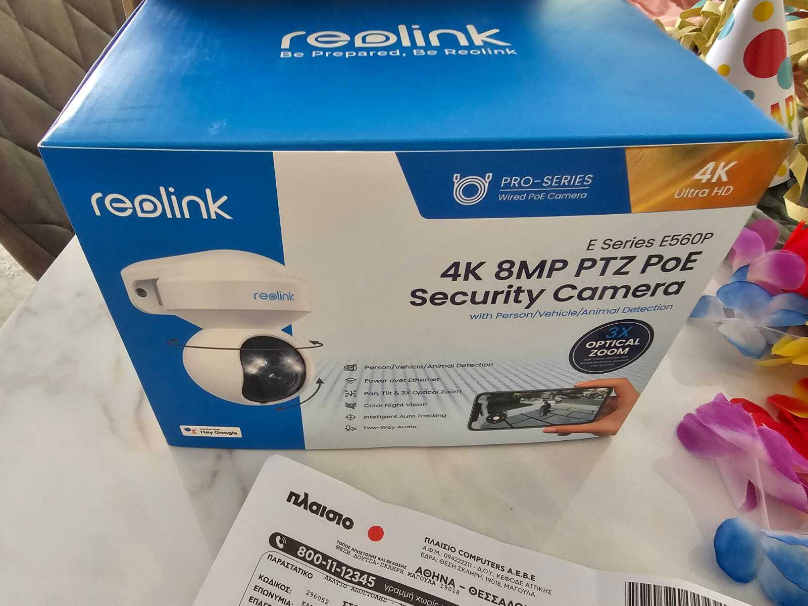 Reolink TrackMix IP Dual Κάμερα Παρακολούθησης 4K Αδιάβροχη με Αμφίδρομη Επικοινωνία και Φακό 2.8mm