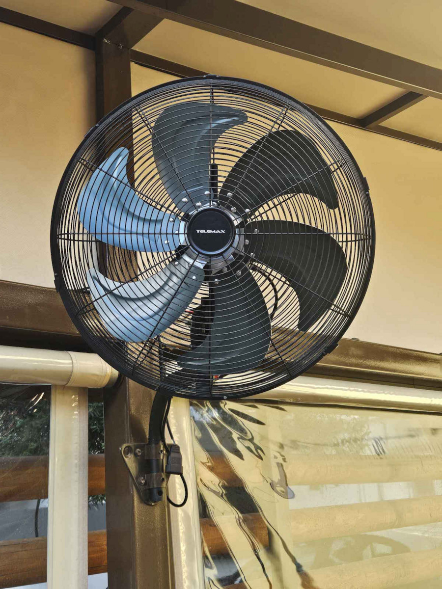 Telemax FW50-DC20AR Commercial Round Fan with Remote Control 110W 50cm with Remote Control 30-5020