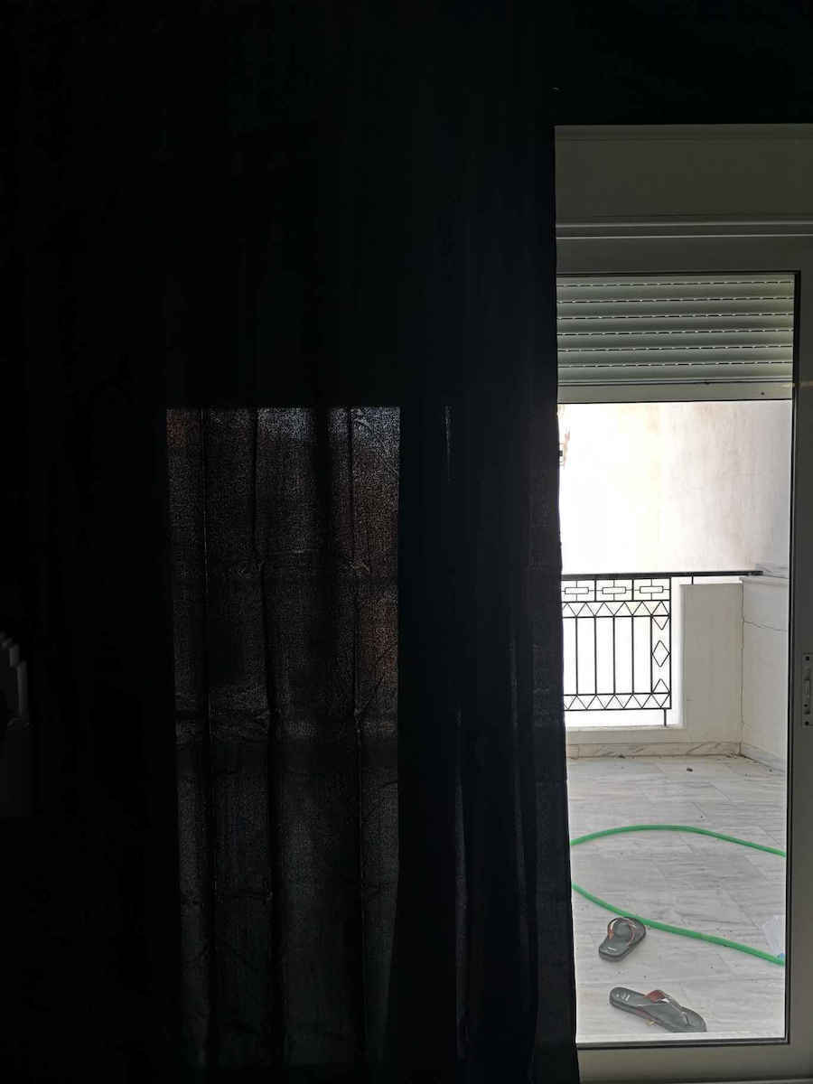 My Home Luxury Blackout Curtain With Black Pencil Pleat 300x280cm