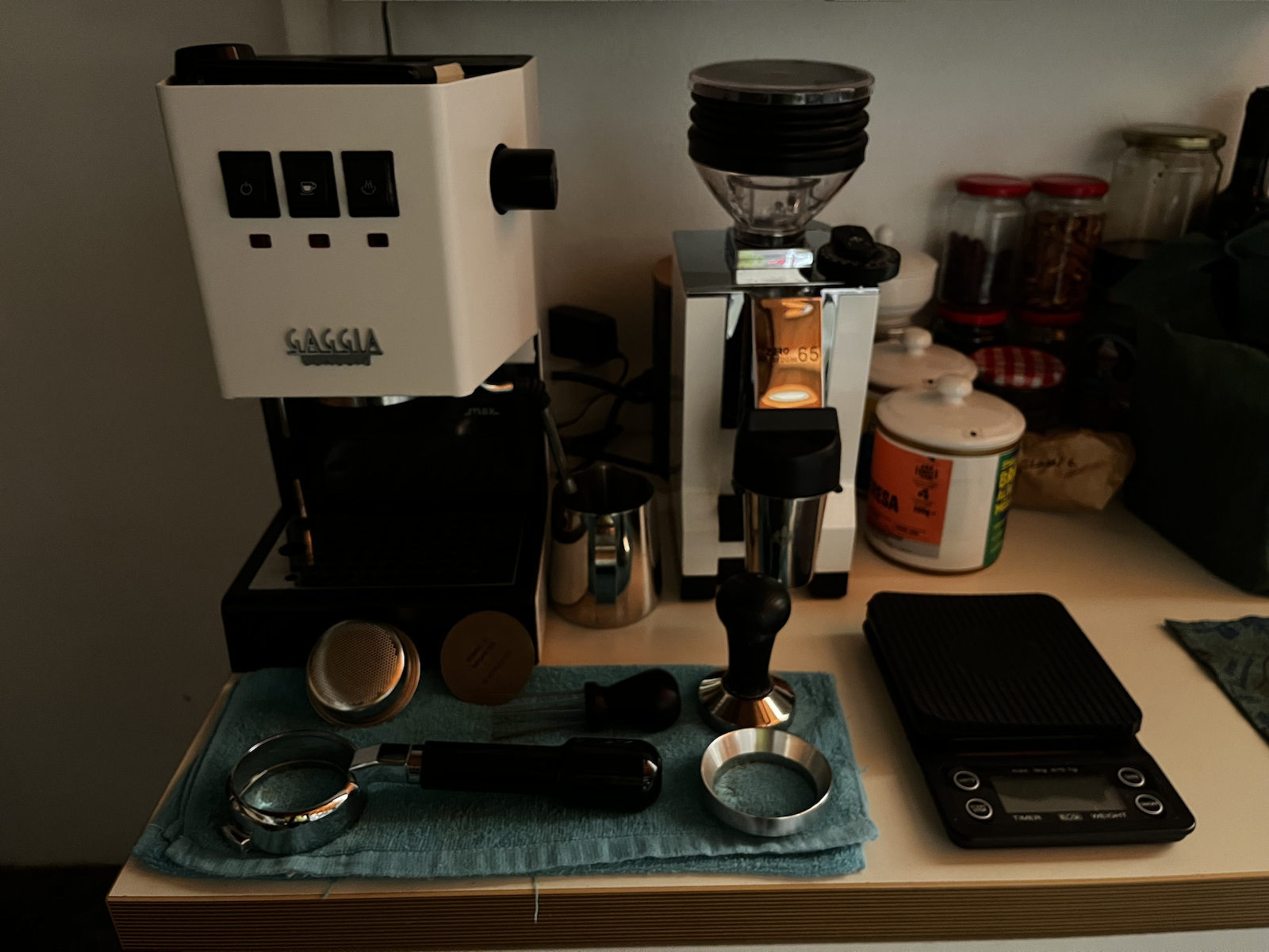 Eureka Mignon Zero 65 16cr Coffee Grinder On Demand 310W With Bean Hopper Capacity 45gr
