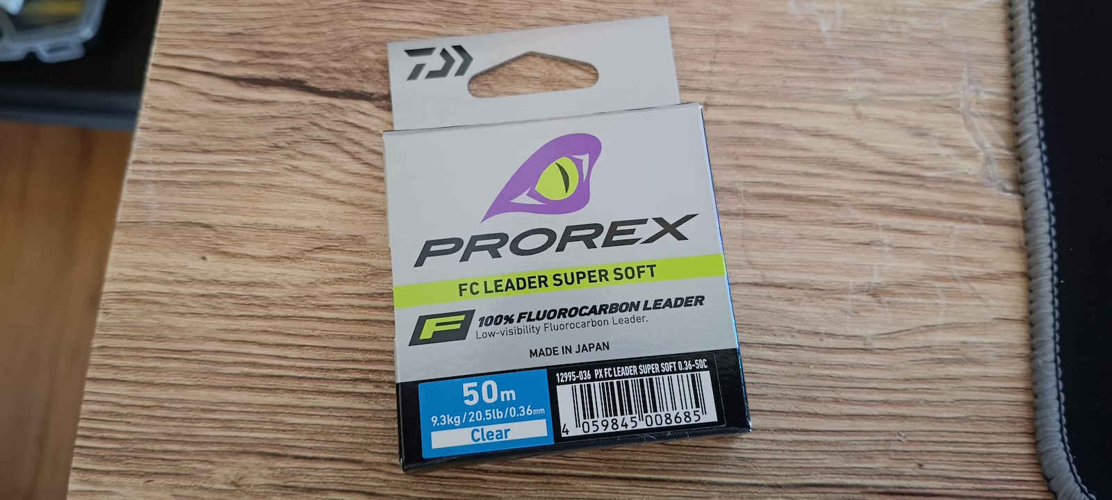 Daiwa Fluorocarbon Fishing Line Transparent 50m / 0.36mm / 9.3kg