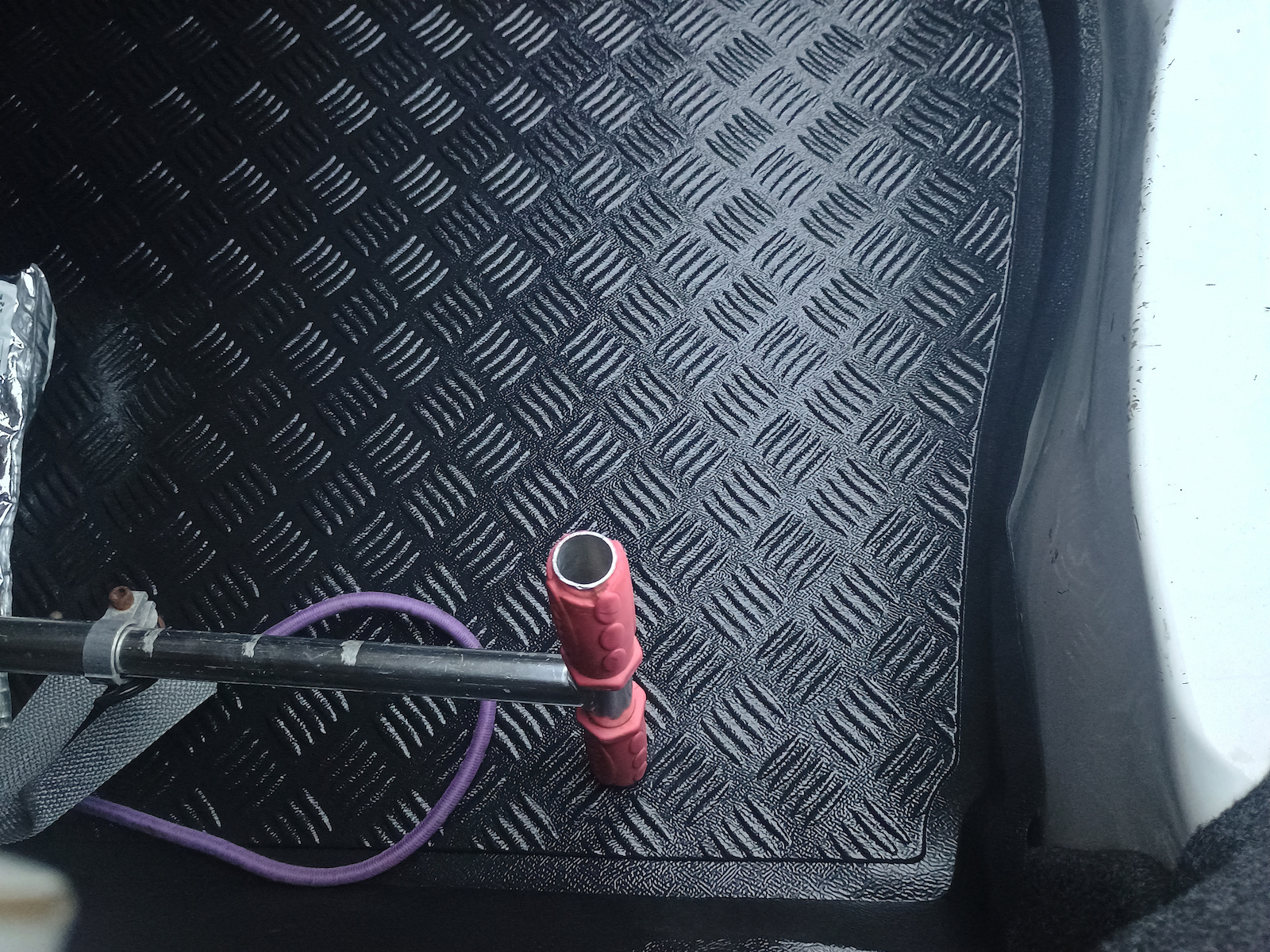 Rezaw Plast Trunk Mat Tray Type for Peugeot 301 Citroen C-Elysee Black