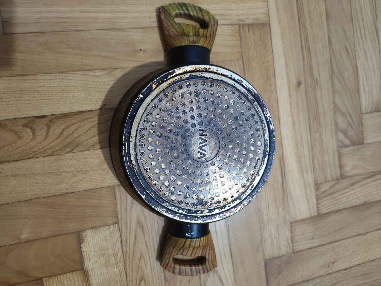 Nava Nature Βαθιά Κατσαρόλα από Αλουμίνιο 4.5lt / 22cm