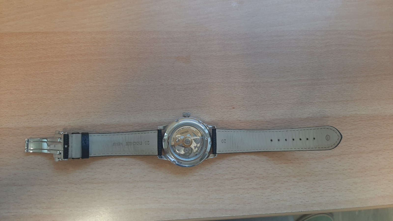 Seiko Presage Basic Line Men's Watch 40.5mm Chronograph Automatic with Silver Metal Bracelet