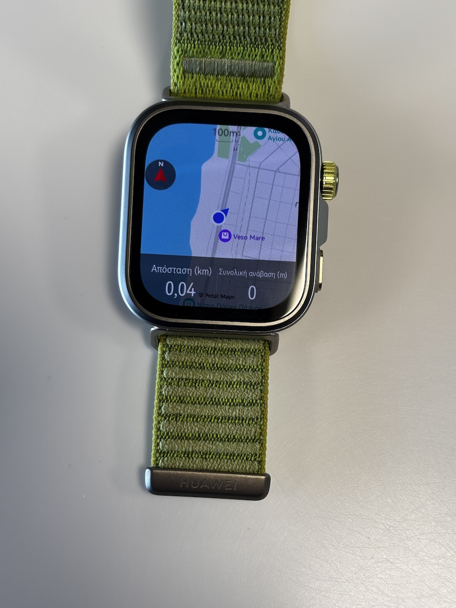 Huawei Watch Fit 4 Pro Aluminium 45mm Αδιάβροχο με Παλμογράφο (Μαύρο)