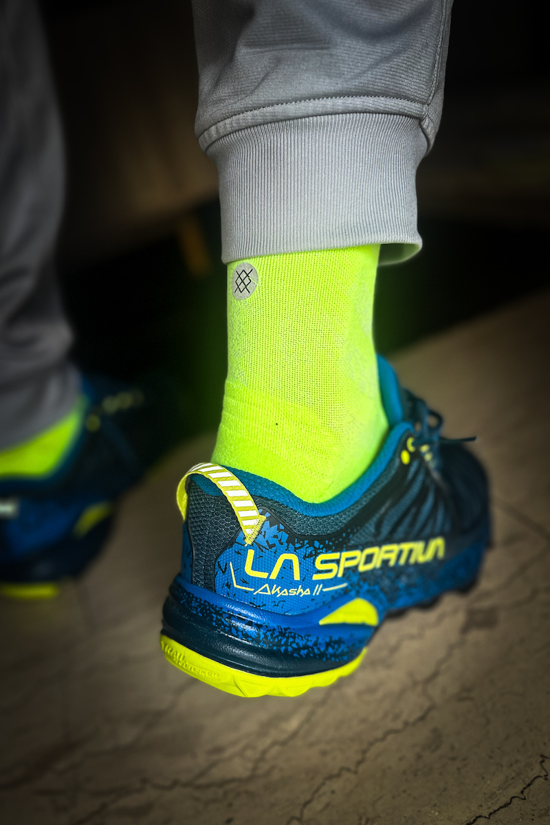 Akasha II Ανδρικά Αθλητικά Παπούτσια Trail Running Storm Blue / Lime Punch