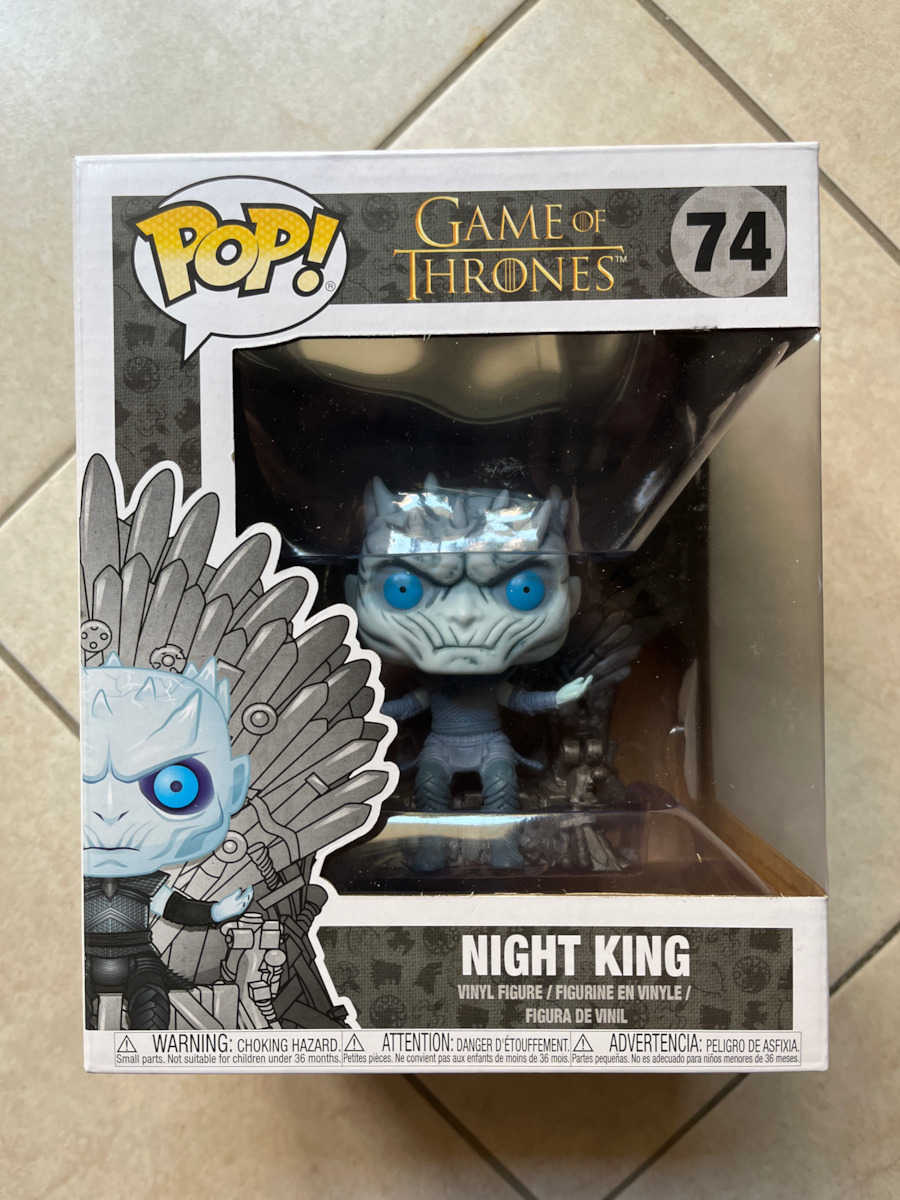 Funko Pop! Fernsehen: Spiel der Throne - Night King Sitting on Throne #74 74