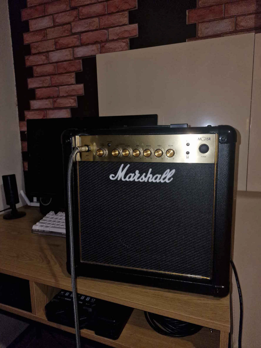 Marshall MG15GR Combo Ενισχυτής Ηλεκτρικής Κιθάρας 1 x 8" 15W Μαύρος